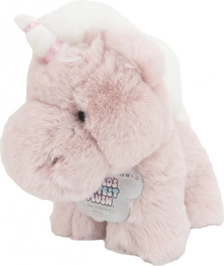 Unicorno di peluche rosa 40 cm