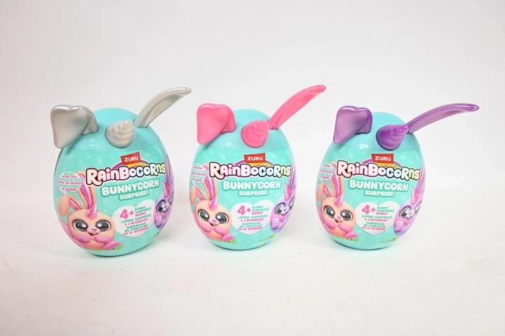 ZURU Rainbocorns Bunnycorn coniglietto di peluche in ovetto sorpresa