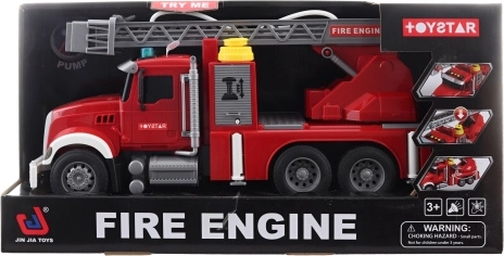 Camion dei pompieri a batterie e ad acqua