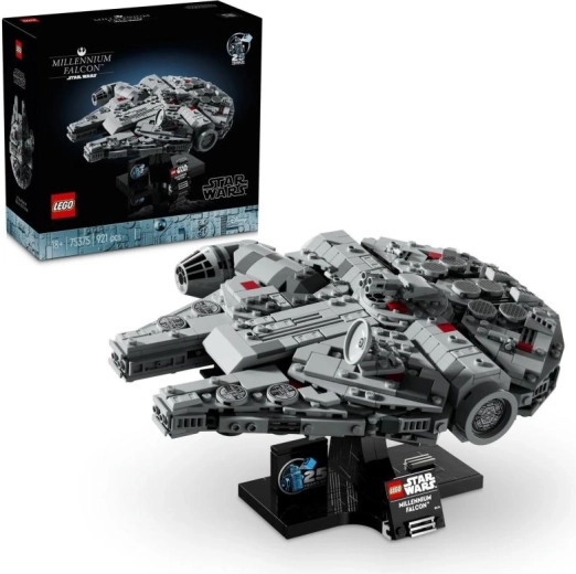 LEGO Star Wars Millennium Falcon 75375 – modello da collezione per adulti