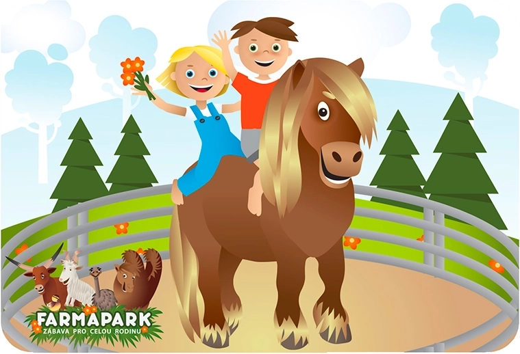 Tovaglietta 3D Farmapark carota