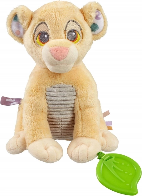 Giocattolo attivo in peluche DISNEY Il Re Leone Simba con massaggiagengive