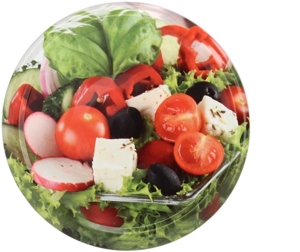 Coperchi per vasetti da conserva 82 mm con 6 tacche – mix di motivi di verdure