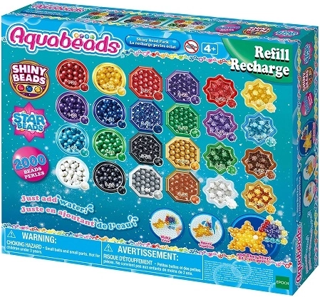 Perline glitter di ricambio Aquabeads