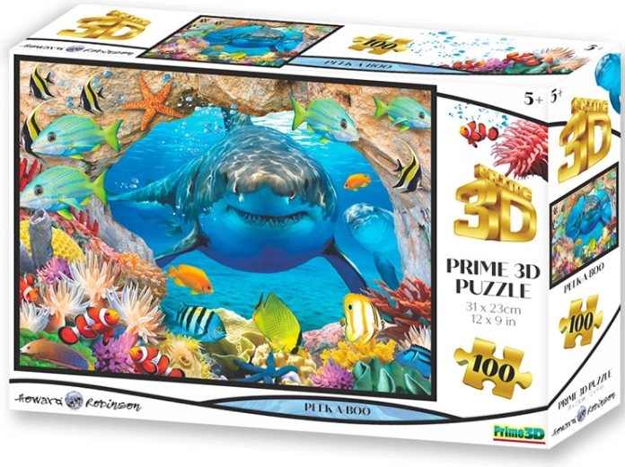 Puzzle 3D Nascondino 100 pezzi