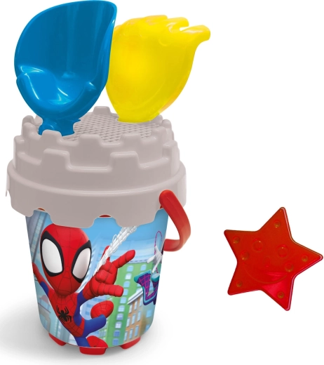 Set da sabbia Marvel Spidey con stampino