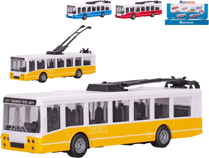 Trolebus a frizione 17 cm