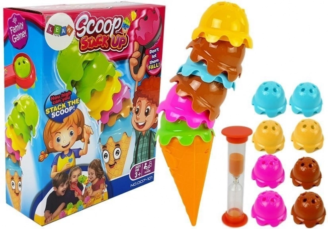 Scoop Stack Up - Gioco familiare con coni gelato colorati