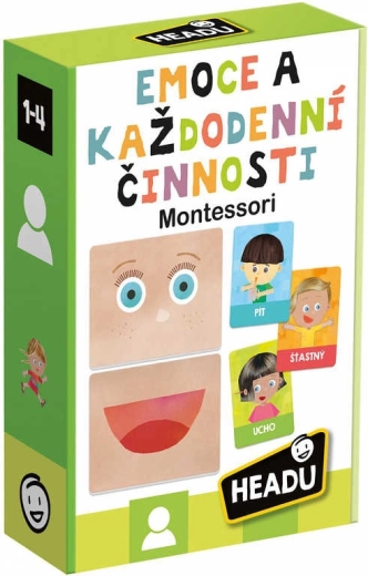 Headu Montessori espressioni emotive e attività quotidiane – gioco educativo