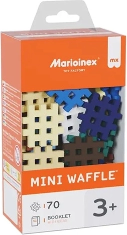 Mini blocchi waffle 70 pezzi