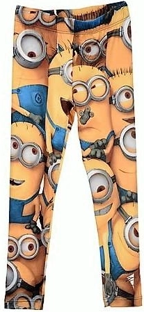 Leggings gialli dei Minions