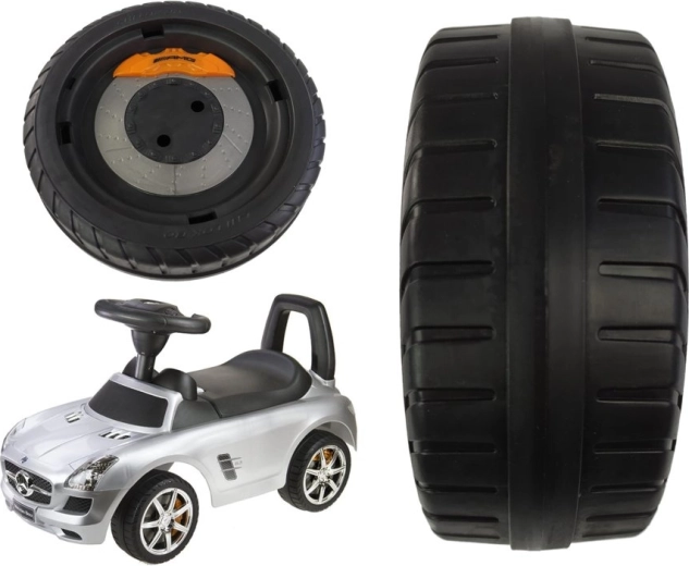 Ruota per triciclo senza pedali Mercedes SLS con copricerchio