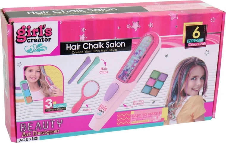 Studio per capelli - set per la colorazione e decorazione dei capelli