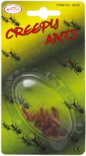 Set di formiche di plastica 12 pz