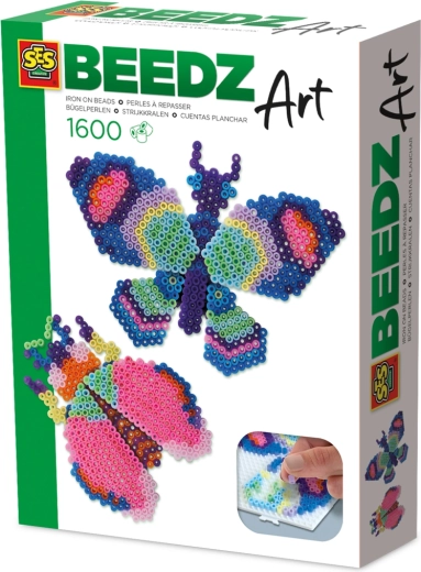 Perline da stirare BEEDZ Art – farfalla e coleottero, effetto 3D