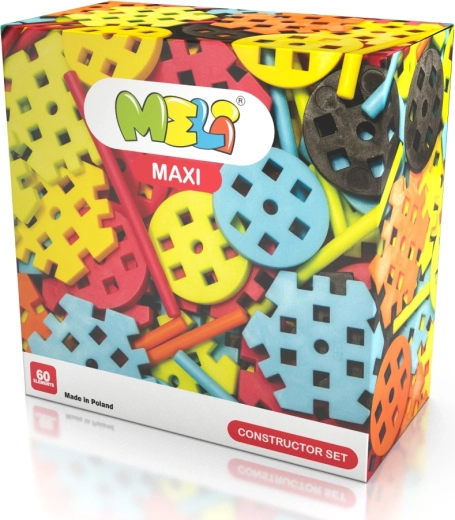 Set di costruzione MELI Maxi Constructor 60 pz