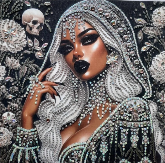 Pittura diamantata – mulatta 30 × 40 cm