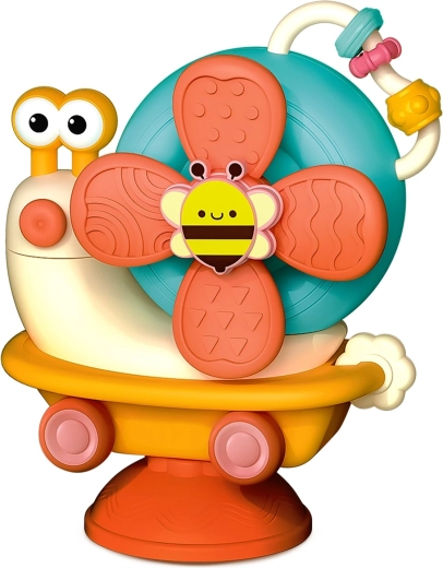Fidget spinner con ventosa a forma di lumaca che corre - 1 pezzo