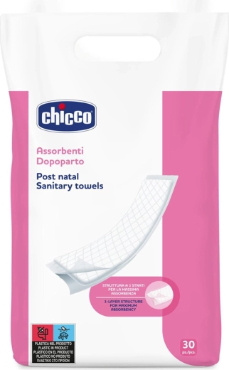 Chicco assorbenti post-parto 30 pz