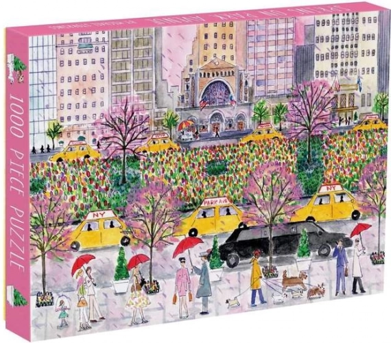 Puzzle Primavera su Park Avenue 1000 pezzi