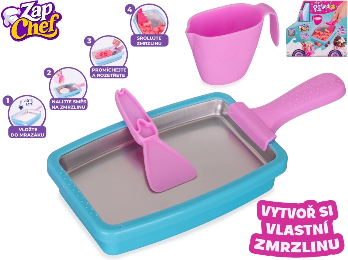Set di accessori per la preparazione di rotoli di gelato Zap Chef