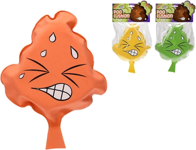 Cuscino scoreggione a forma di emoji cacca POO