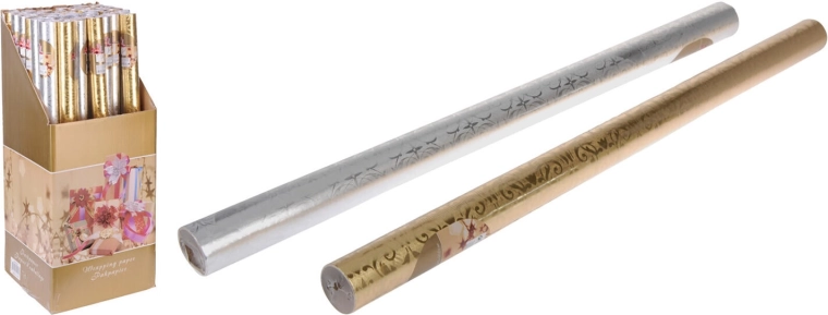 Carta da regalo 0,76 × 5 m – mix di decori