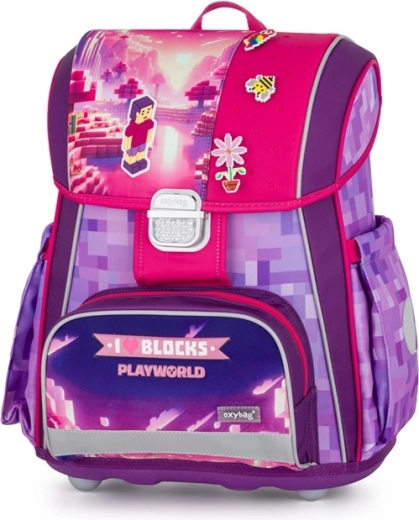 Cartella scolastica Premium Playworld Girl