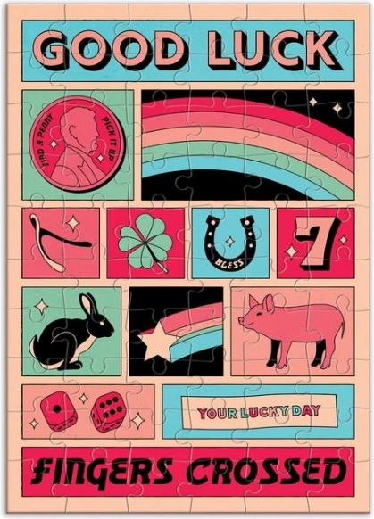 GALISON puzzle Buona fortuna – 60 pezzi