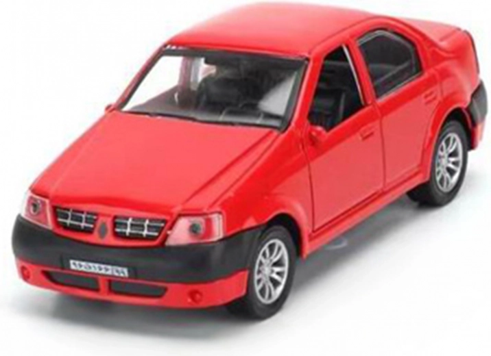 Auto in metallo con luci e suoni