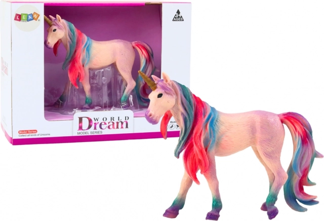 Figure da collezione grande unicorno viola 11 cm