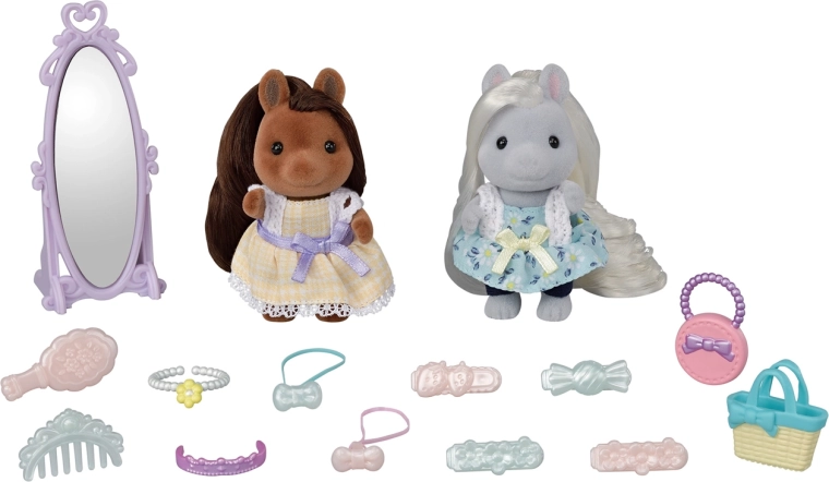 Amici pony dal parrucchiere