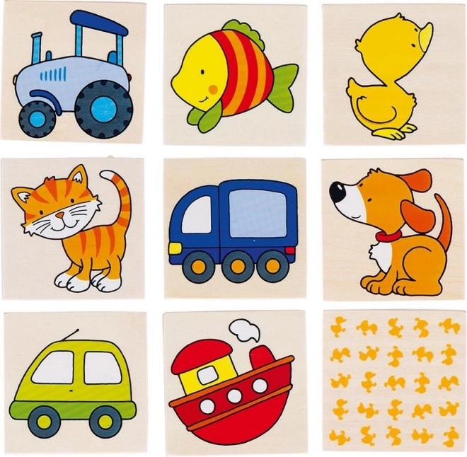 Goki Memo puzzle - 16 pezzi