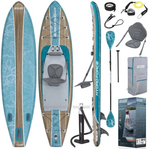 stand up paddle gonfiabile con sedile HYDRO-FORCE Freesoul Elite 2in1 335 × 84 × 15 cm