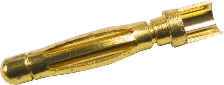 Connettore dorato da 2 mm