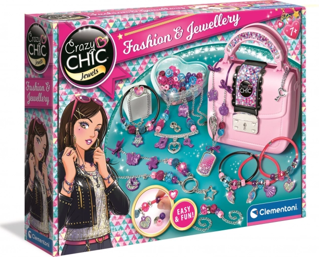 Crazy Chic creazione di gioielli con portagioie a forma di borsetta