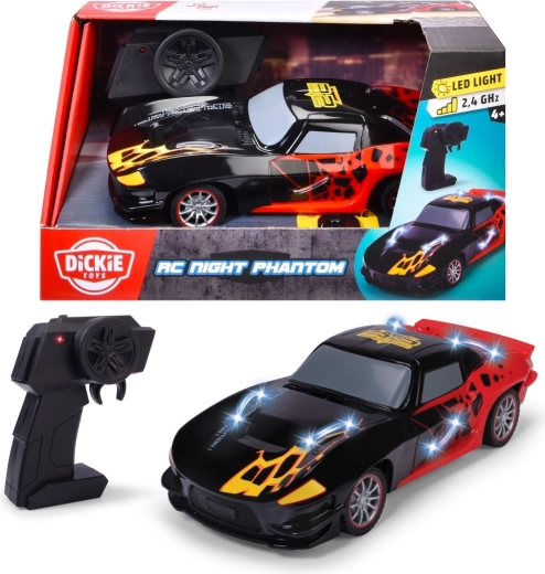 Auto radiocomandata Night Phantom con luci LED 20 cm
