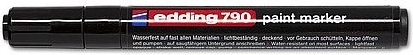 Pennarello laccato edding 790 nero