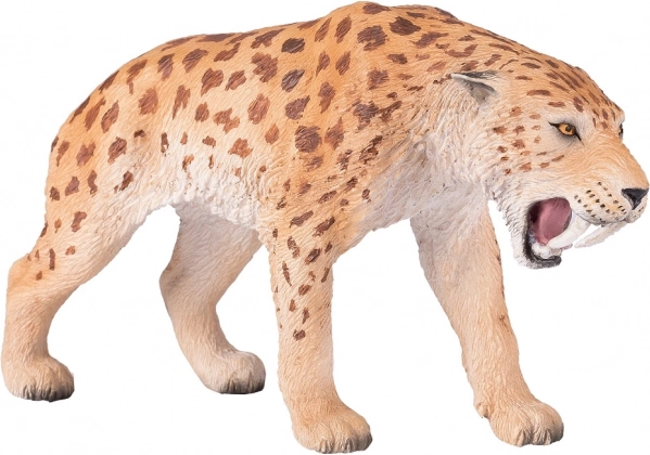 Figura realistica della tigre dai denti a sciabola
