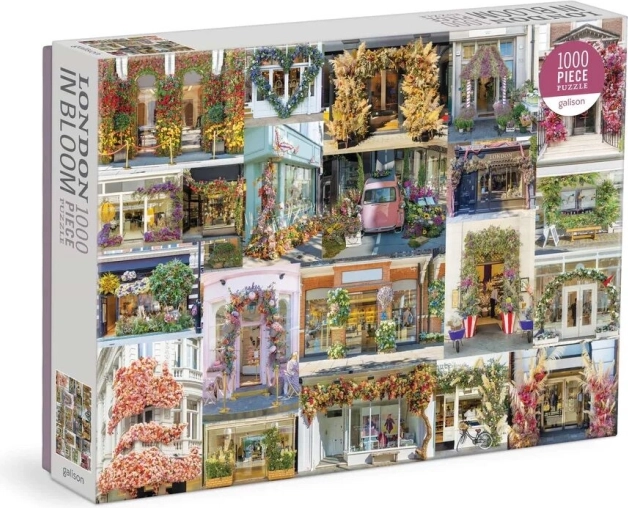 Puzzle Galison Londra in fiore 1000 pezzi