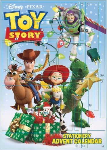 Calendario dell'Avvento di cancelleria Toy Story