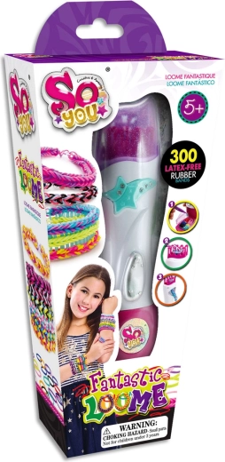 Tasia set intreccio per creare braccialetti con elastici – 300 pz senza lattice