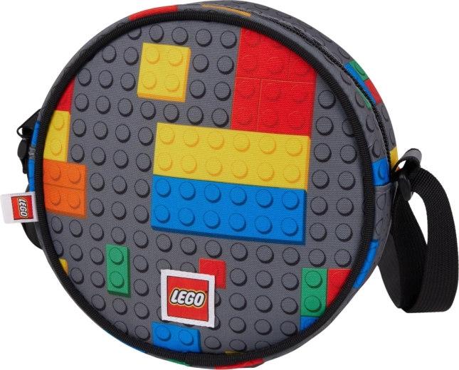 Borsa a tracolla rotonda Lego Colorful Bricks