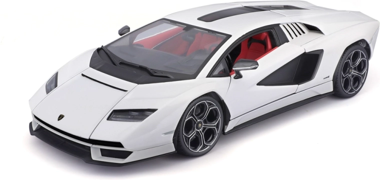 Maisto Lamborghini Countach LPI 800-4 modello bianco 1:18