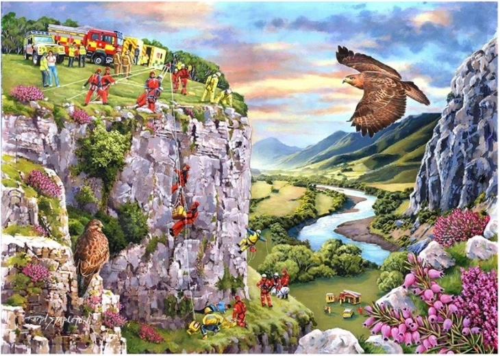 Puzzle Eroi di ogni giorno, 1000 pezzi