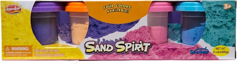Sabbia cinetica – set di 4 colori
