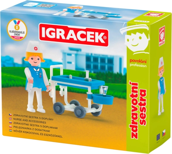 Efko Igráček infermiera – statuina con accessori