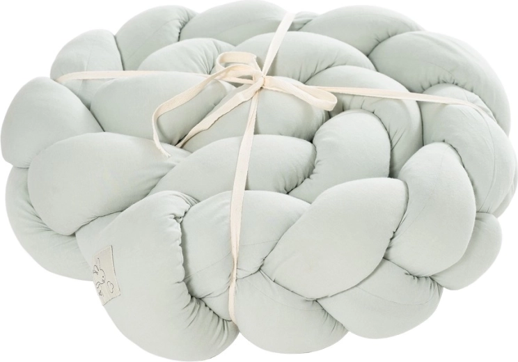 Träumeland paracolpi intrecciato per lettino Signature mint 180 cm