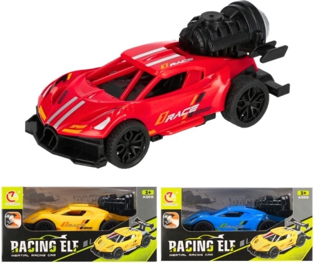 Auto da corsa con effetto fumo (nebbia d’acqua) – 3 colori