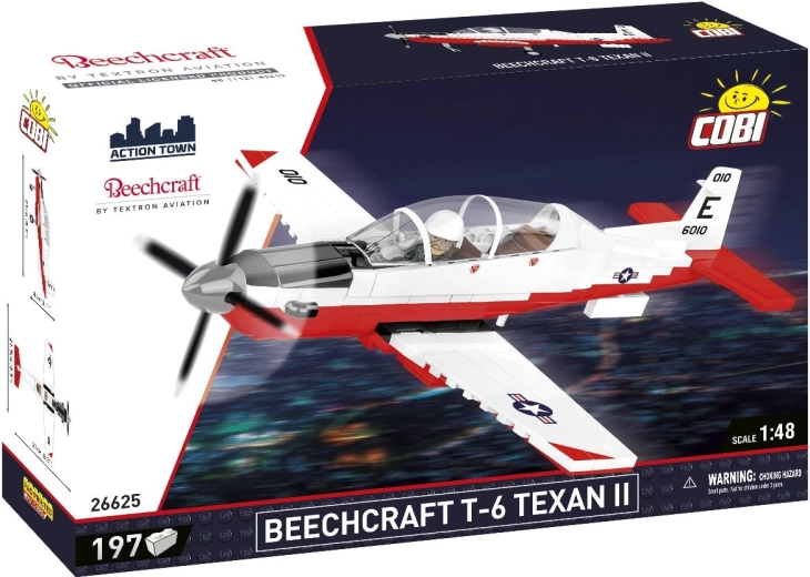 Cobi Beechcraft T-6 Texan II kit di costruzione dell’aereo 1:48 (197 pezzi)